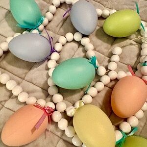 Easter egg garland